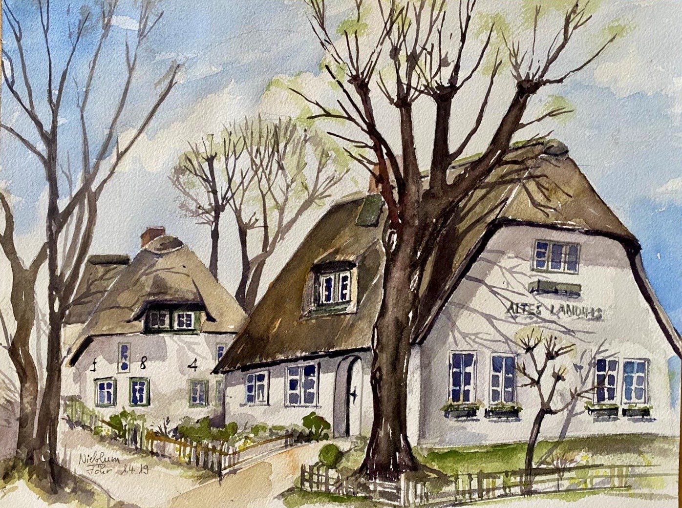 Aquarell Astrid Nieblum